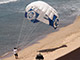 Parasailing en la playa